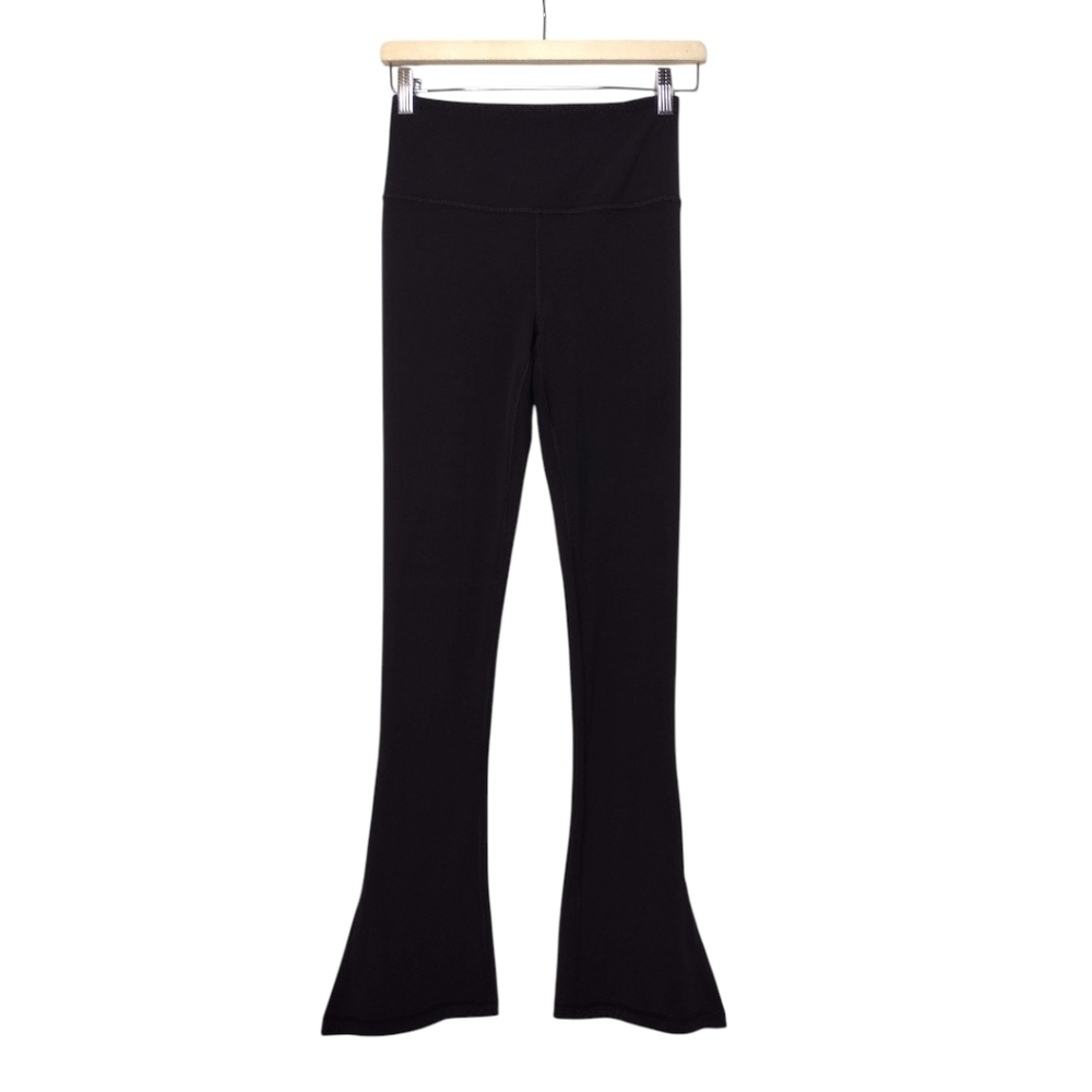 Athleta Elation Split Slim Flare NWT Black Small